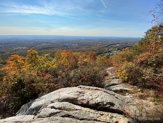 Fall foliage from Sunrise Mountain.