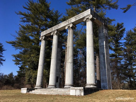 Colonnade at Princeton Battlefield.