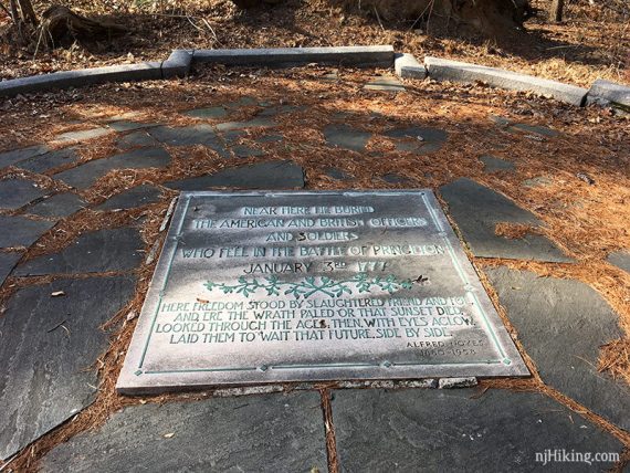 Grave marker.