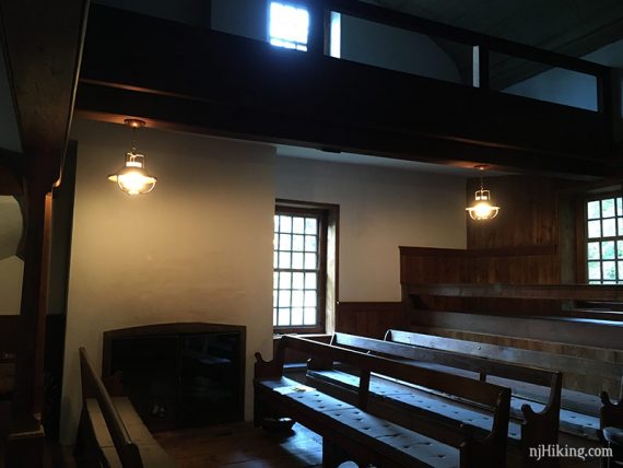 Meeting House interior.