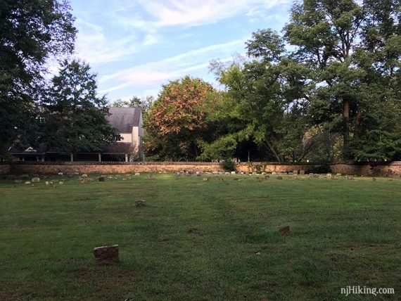 Cemetery near Friends Meeting House.