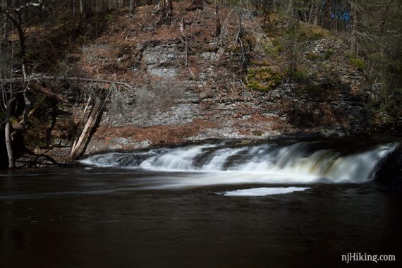 Upper Falls overlook of a long short cascade.