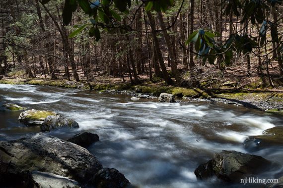 Raymondskill Creek.