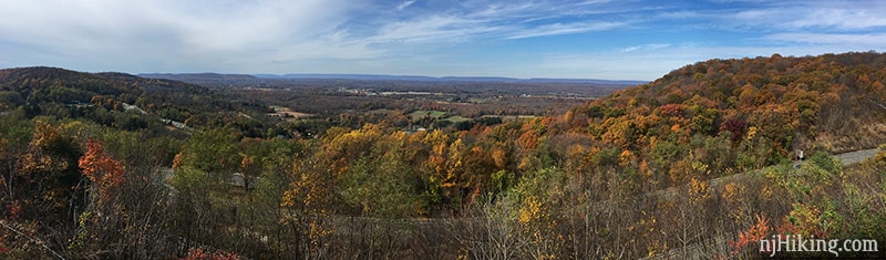 Foliage from the Rt. 80 Scenic Overlook