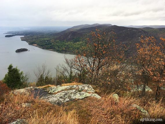 Storm King view over the Hudson River