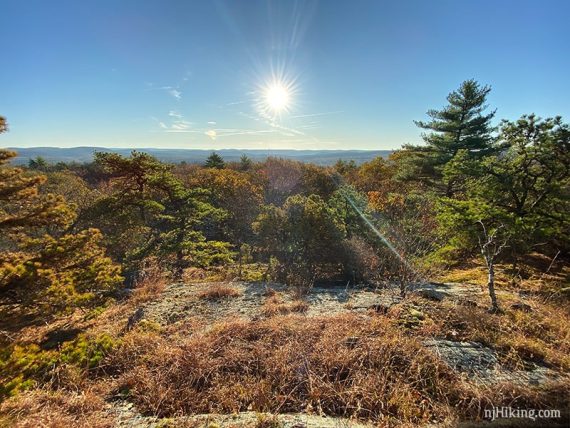 One of the first views on Terrace Pond North.