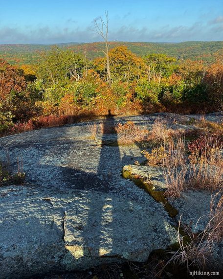 Shadow play on Torne Mountain.