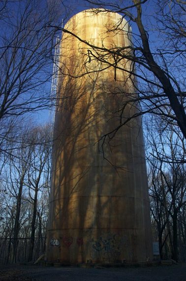 Water tower along Sierra Trail.