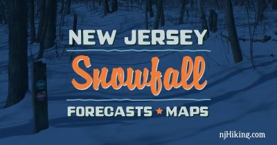 New Jersey Snowfall Forecasts and Maps