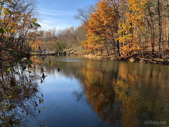 Continuing along East Branch Reservoir