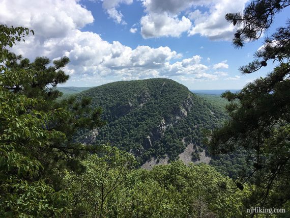 Mt Tammany see from Mt. Minsi.