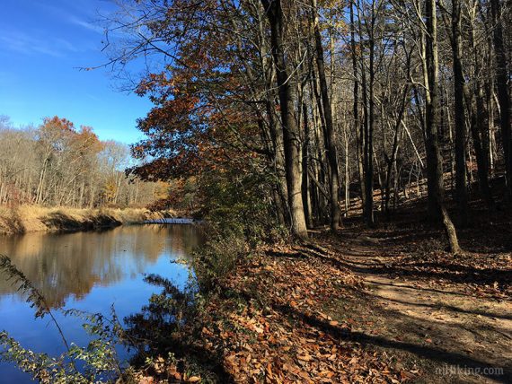 Continuing along East Branch Reservoir