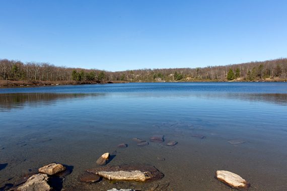 Crater Lake in the Delaware Water Gap.