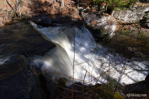 Factory Falls from the accessible overlook