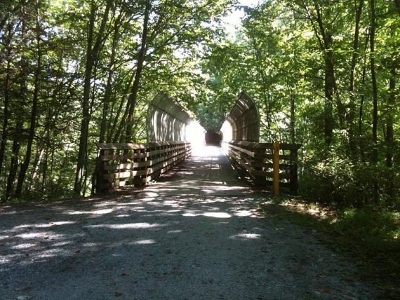 Columbia Trail bridge