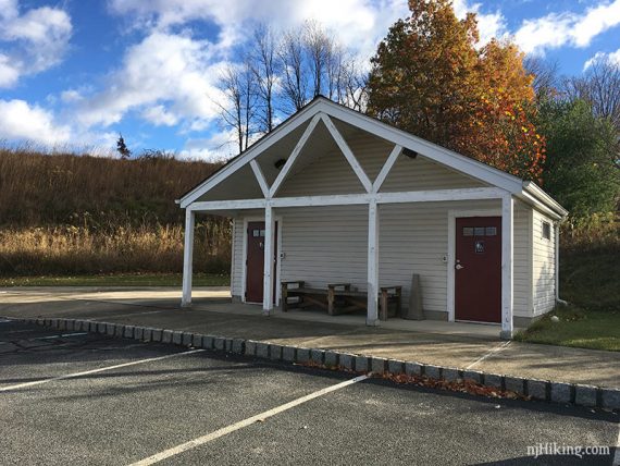 Bathrooms in lot