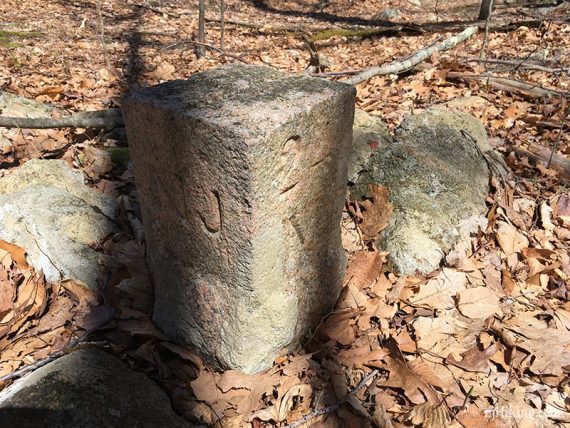 Marker 24 at the NJ-NY border