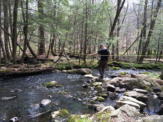 Crossing Jennings Creek