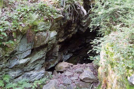 Old mine entrance