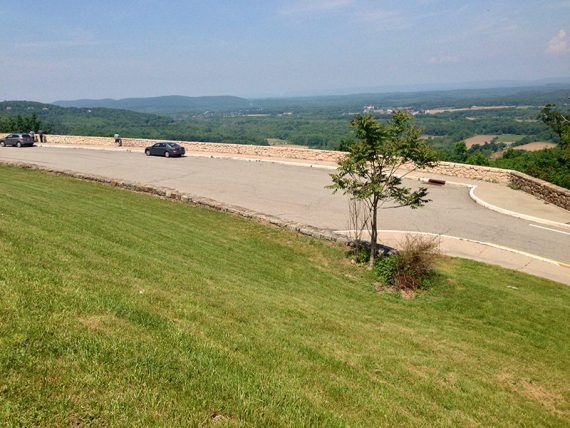 Scenic overlook on Rt. 80