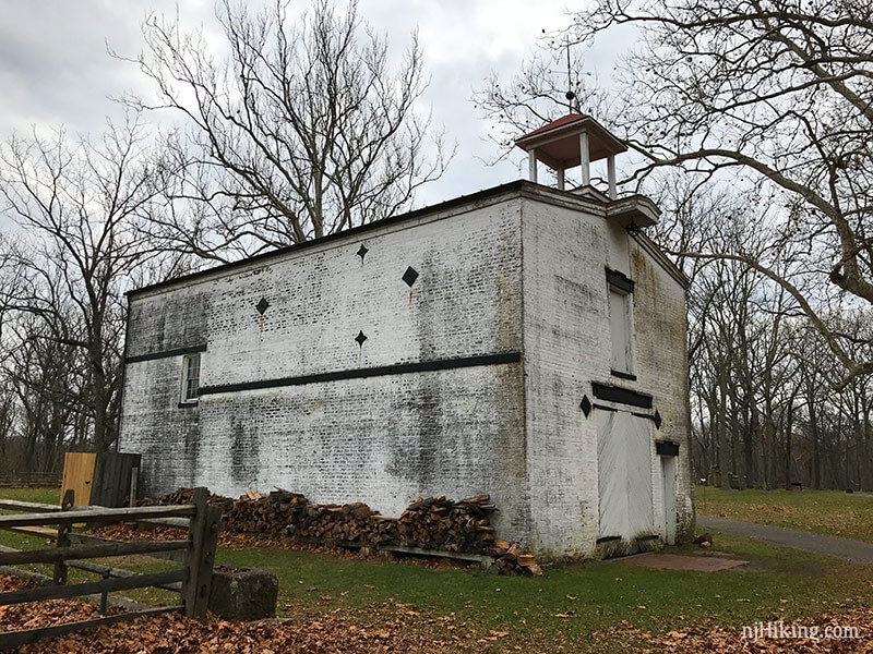 Park Trail Map of Allaire State Park