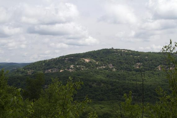 View of Perkins Tower on Bear Mountain.