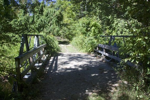 Bridge just before getting on Iron Mountain trail