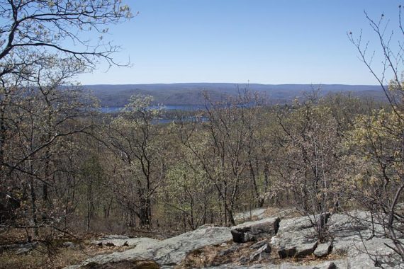 Erskine Lookout, view of Wanaque Reservoir