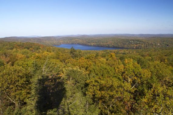 Sterling Lake in the distance.