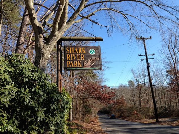 Entrance to Shark River Park