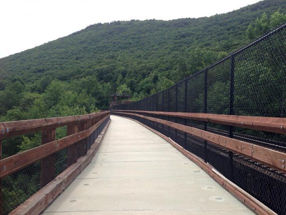 Bridge in Lehigh Gorge.