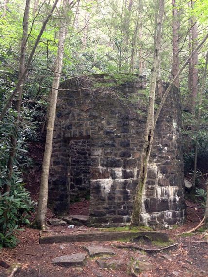 Old stone circular structure.