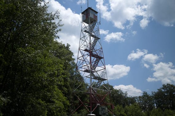 95-Mile Tree Lookout Tower on PURPLE