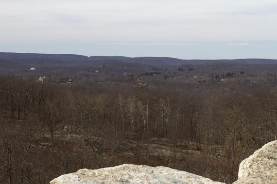 View along Blue Disc.