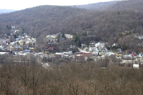 View of Tuxedo on Ramapo-Dunderburg.