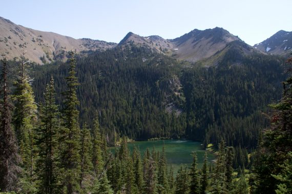 Approaching Grand Lake.