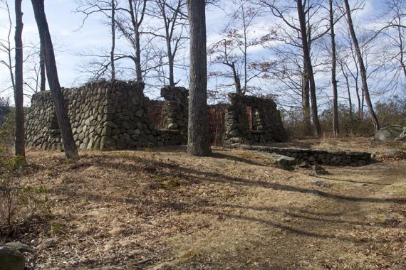 Ruins along Pine Meadow Trail