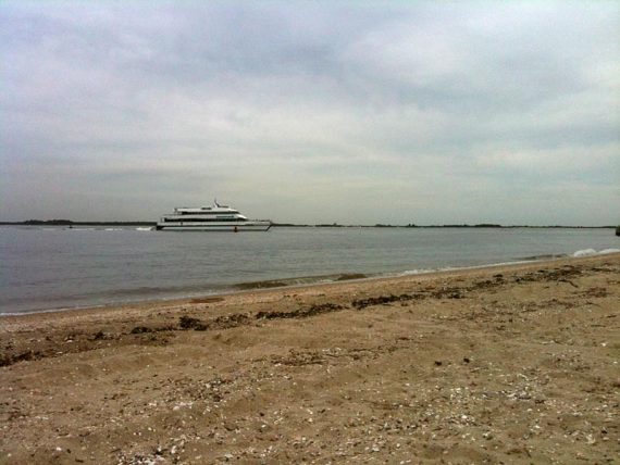 Beach at Popamora Lake Park