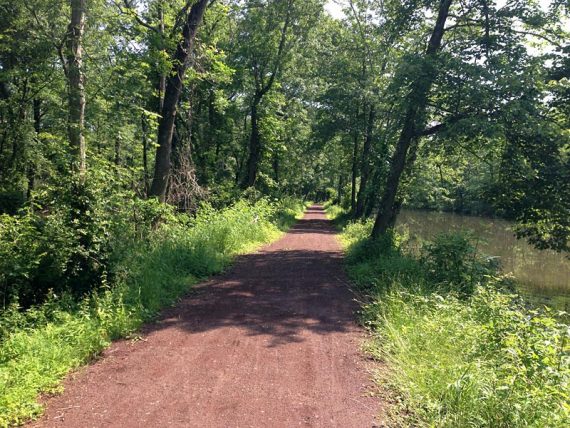 D&R Canal Towpath.