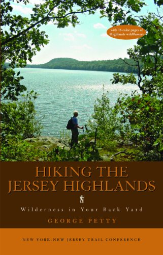 Hiking the Jersey Highlands book cover.