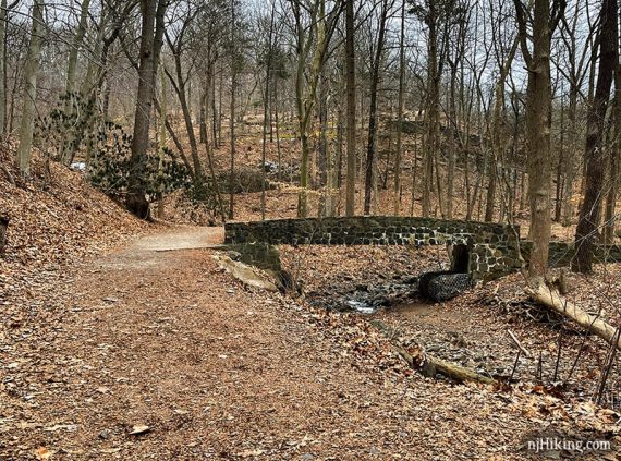Stone bridge near Hobble Falls.