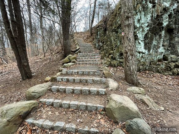 Stone steps near Hemlock Falls