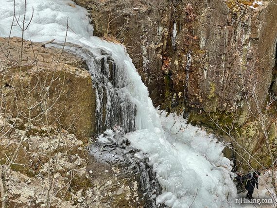 Frozen Hemlock Falls.