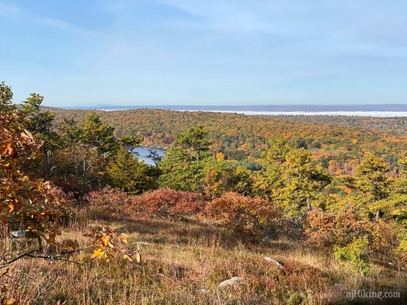 Fall foliage along Culvers Gap.