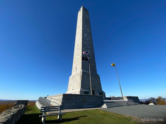 High Point obelisk.