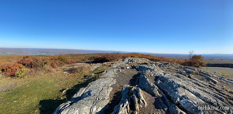 Panoramic view from High Point.