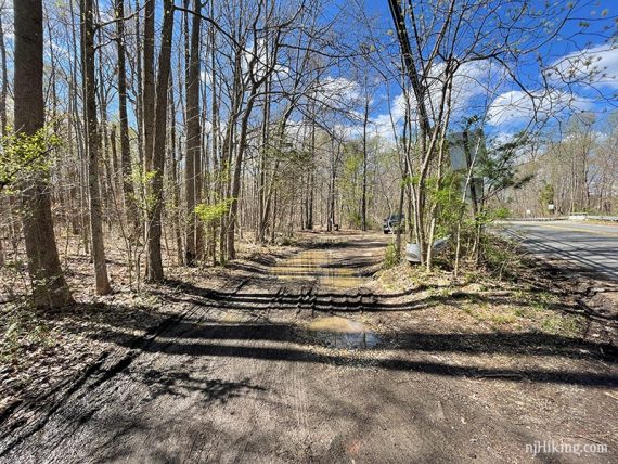 Parking area for Forest Brook