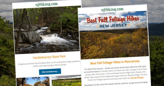 NJ Hiking newsletter.