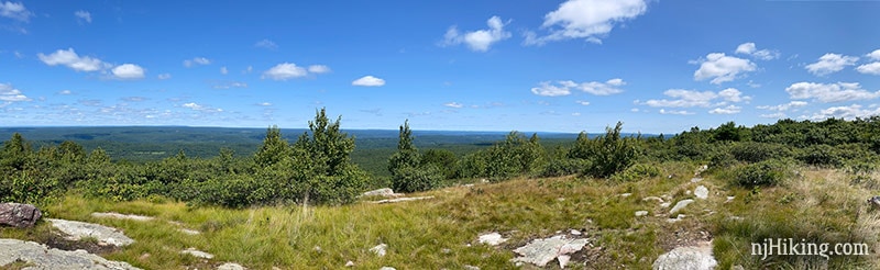 Panoramic view from Blue Mountain.