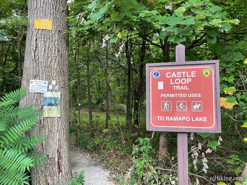Van Slyke Castle Loop | njHiking.com